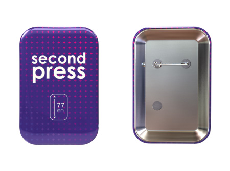 77mmヨコ缶バッジ | 缶バッジのセカンドプレス