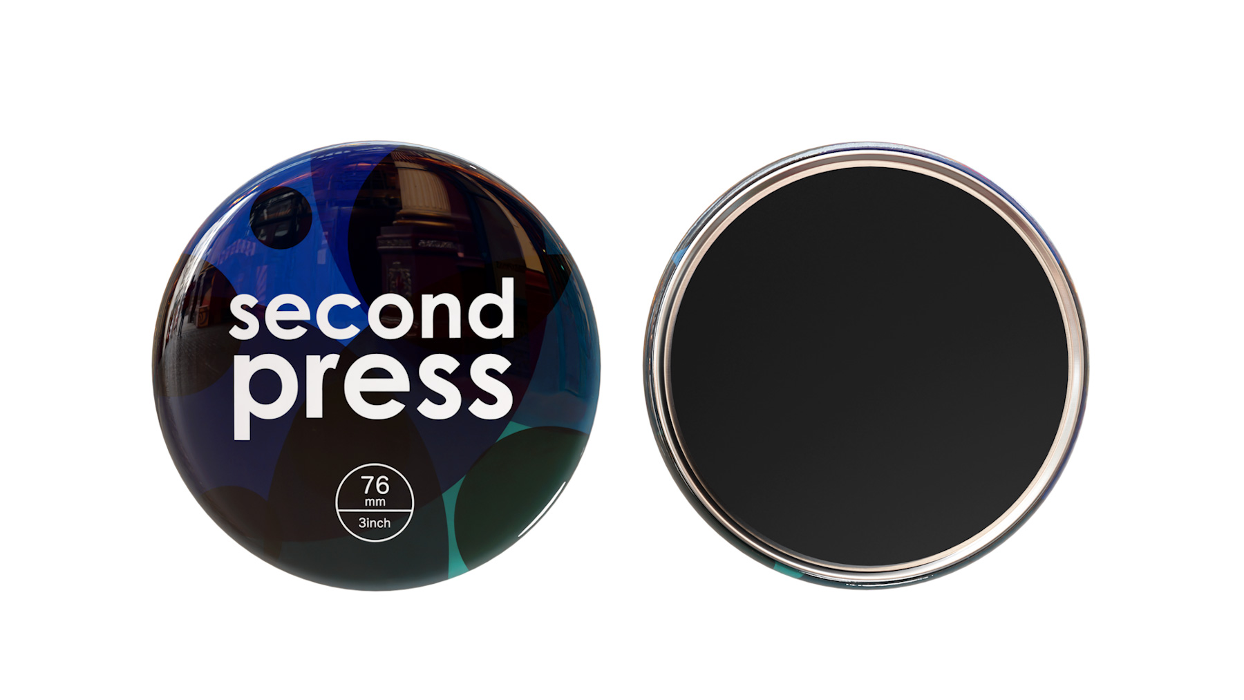 76mmマグネット缶バッジ | 缶バッジのセカンドプレス